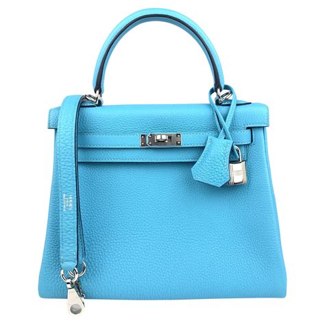 hermes kely corss body light blue|hermes mini kelly reviews.